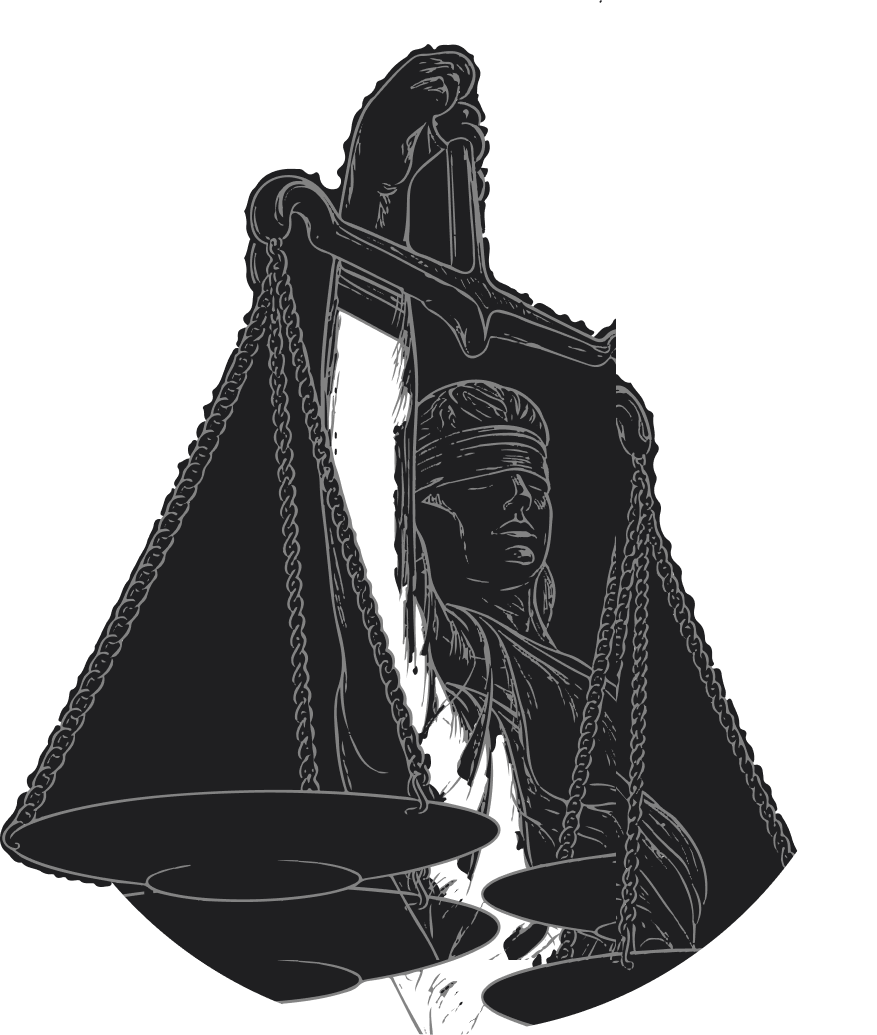 Lady Justice orbital illustration